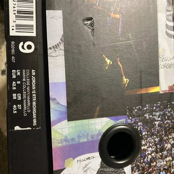 Air Jordan 12 Retro Michigan NRG